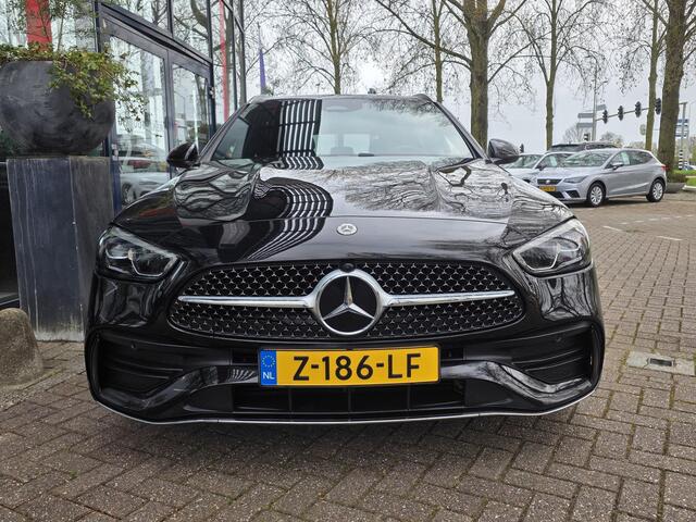 Mercedes-Benz C-KLASSE Estate 300 e AMG Line | Wegkl. Trekhaak | Stoelverwarming | PDC Voor+Achter+Camera | Dodehoekdetectie | ECC | Navigatie |