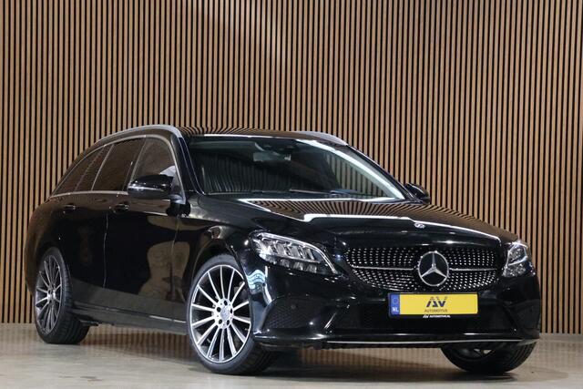 Mercedes-Benz C-KLASSE Estate 180 Avantgarde | Inc BTW | Head-Up | Stoelverwarming | CarPlay | Lederen bekleding | 19'' AMG velgen | Cruise control | F1 Flippers | Nieuwe APK | Dealer onderhouden | Facelift model