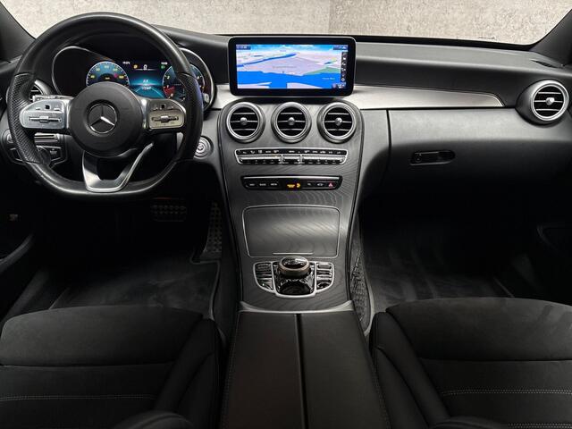 Mercedes-Benz C-KLASSE 160 AMG Sport Automaat (VIRTUAL COCKPIT, APPLE CARPLAY, GROOT NAVI, LEDER/ALCANTARA, CAMERA, SPORTSTOELEN, STOELVERWARMING, GETINT GLAS, NIEUWSTAAT)