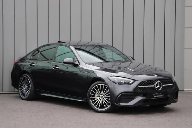 Mercedes-Benz C-KLASSE 300e AMG | 313PK | Head-up | Keyless-go | Pano | Digital-light | Sfeerverlichting | Standkachel | Leder | 2022.