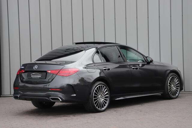 Mercedes-Benz C-KLASSE 300e AMG | 313PK | Head-up | Keyless-go | Pano | Digital-light | Sfeerverlichting | Standkachel | Leder | 2022.