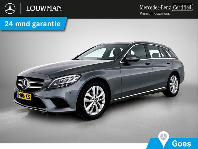 Mercedes-Benz C-KLASSE Estate 180 Business Solution | Cruise Control | Elektrisch bedienbare achterklep | Stoelverwarming | Inclusief 24 maanden Mercedes-Benz Certified garantie voor Europa.
