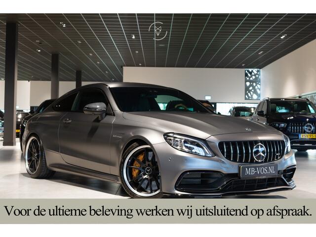 Mercedes-Benz C-KLASSE AMG 63 S Coupé Ceramic|Matte lak|Aerodynamica|Full Carbon|Performance stoelen|Burmester|BTW