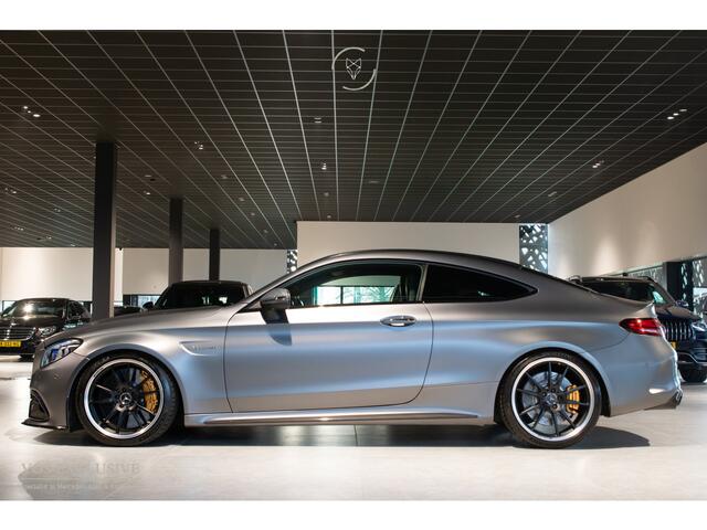 Mercedes-Benz C-KLASSE AMG 63 S Coupé Ceramic|Matte lak|Aerodynamica|Full Carbon|Performance stoelen|Burmester|BTW