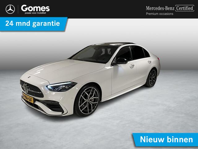 Mercedes-Benz C-KLASSE 200 AMG Line | Pano | Trekhaak | Memory