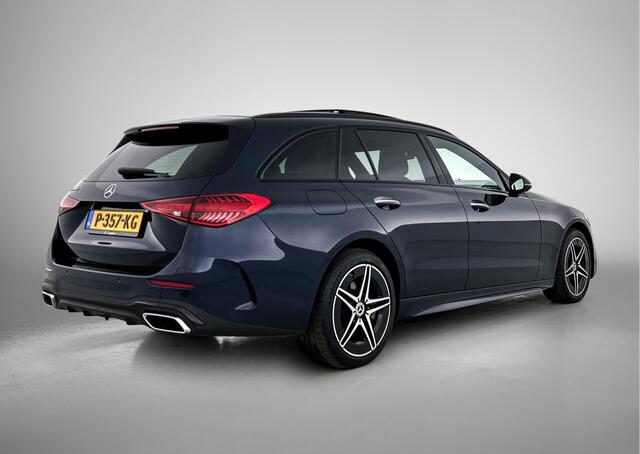 Mercedes-Benz C-KLASSE Estate 300 e AMG Line | Amg-Line in en exterieur | 360 Camera | Panorama schuifkanteldak | Memory Seats | Trekhaak | Inclusief 24 maanden MB Certified garantie voor Europa.