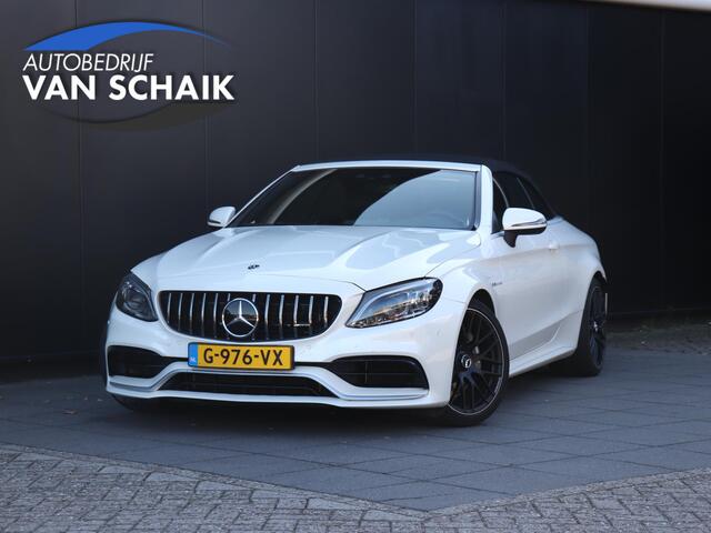 Mercedes-Benz C-KLASSE Cabrio AMG 63 Premium Plus Pack | LEDER | CAMERA | BURMESTER | HEAD-UP | ADAPT. CRUISE | STOELVERK. | MEMORY | APPLE CARPLAY |