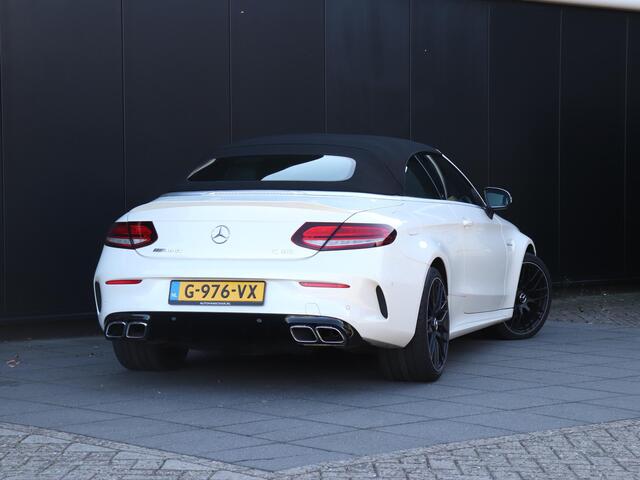 Mercedes-Benz C-KLASSE Cabrio AMG 63 Premium Plus Pack | LEDER | CAMERA | BURMESTER | HEAD-UP | ADAPT. CRUISE | STOELVERK. | MEMORY | APPLE CARPLAY |