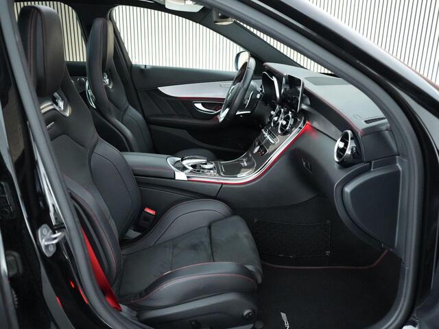 Mercedes-Benz C-KLASSE 43AMG 390pk 4MATIC Premium Plus Pack |custom sportuitlaat|panoramadak|schaalstoelen|Burmester|sportuitlaat|Apple Carplay|carbon interieur|elek. trekhaak|blind spot|ACC|