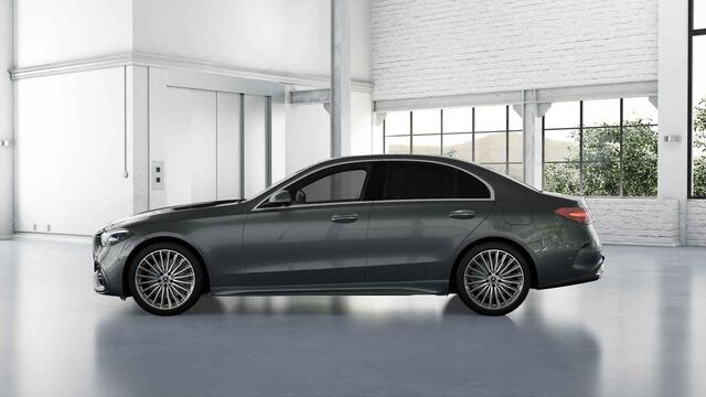 Mercedes-Benz C-KLASSE 300e Business Solution AMG | Matrix Led | Panoramaschuifdak | Burmester | Stoelverwarming | Dodehoekassistent |