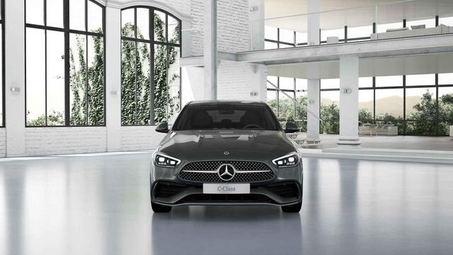 Mercedes-Benz C-KLASSE 300e Business Solution AMG | Matrix Led | Panoramaschuifdak | Burmester | Stoelverwarming | Dodehoekassistent |