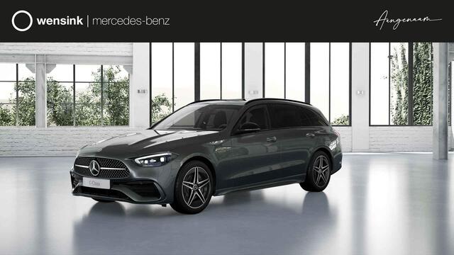 Mercedes-Benz C-KLASSE Estate 300e Business Solution AMG | Panoramaschuifdak | Nightpakket | Burmester | Head-Up | Digital Light |