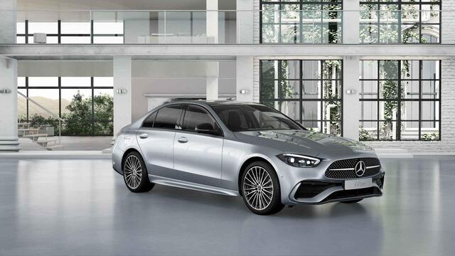 Mercedes-Benz C-KLASSE 300e Business Solution AMG | Panoramaschuifdak | Burmester | AMG-line plus | Head-up display |