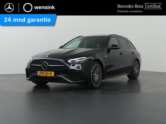 Mercedes-Benz C-KLASSE Estate 300e Business Solution AMG | Night | Panoramadak | Rij-assistentie Plus | Burmester | Digital Light | Sfeerverlichting | Memory stoelen |