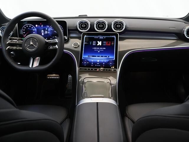 Mercedes-Benz C-KLASSE Estate 300e Business Solution AMG | Night | Panoramadak | Rij-assistentie Plus | Burmester | Digital Light | Sfeerverlichting | Memory stoelen |