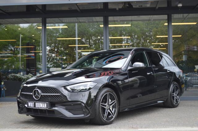 Mercedes-Benz C-KLASSE Estate 300 e AMG Led Leder Panorama Memory Distronic Camera 360 Keyless Night Pdc