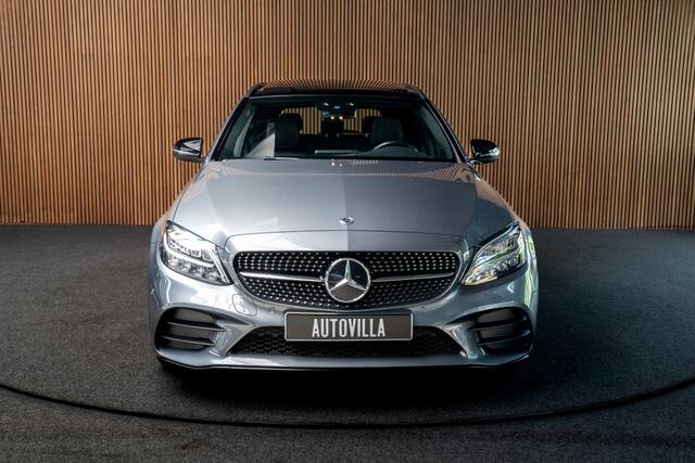 Mercedes-Benz C-KLASSE Estate 180 AMG Pano Leer Camera Navi LED PTS Elekt. achterklep Elektr. trekhaak LM velgen BTW auto!