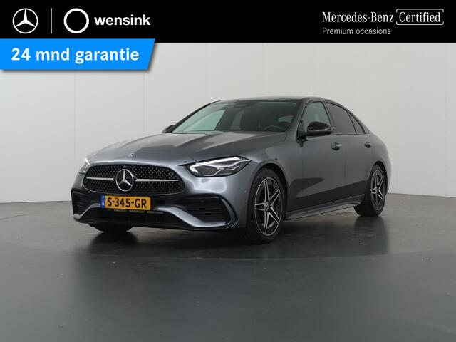 Mercedes-Benz C-KLASSE 180 AMG Line | Night | Stoelverwarming | Sfeerverlichting | Achteruitrijcamera |