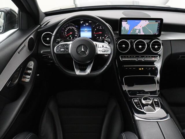 Mercedes-Benz C-KLASSE 160 AMG | Stoelverwarming | Leder/Alcantara | Camera | Park Assist | Full LED | Elektrische stoelen | Navigatie | Climate control | Cruise control | Bluetooth