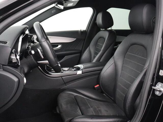 Mercedes-Benz C-KLASSE 160 AMG | Stoelverwarming | Leder/Alcantara | Camera | Park Assist | Full LED | Elektrische stoelen | Navigatie | Climate control | Cruise control | Bluetooth