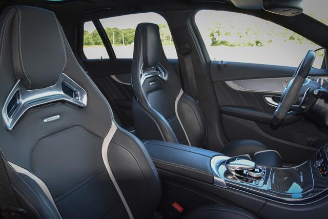Mercedes-Benz C-KLASSE C63 AMG S C63S ESTATE PERFORMANCE SPORTSTOELEN | KERAMISCH| BURMESTER| PANO| STOELVERWARMING | ELEKTRISCHE STOELEN |