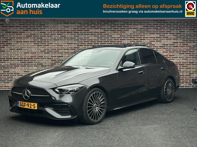 Mercedes-Benz C-KLASSE 180 AMG Line Panoramadak Sfeer Burmeister 360