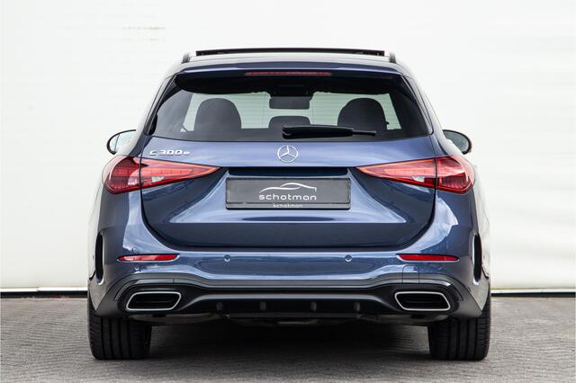 Mercedes-Benz C-KLASSE Estate 300 e AMG Nightpakket, Pano, Carplay, Hybrid 2023