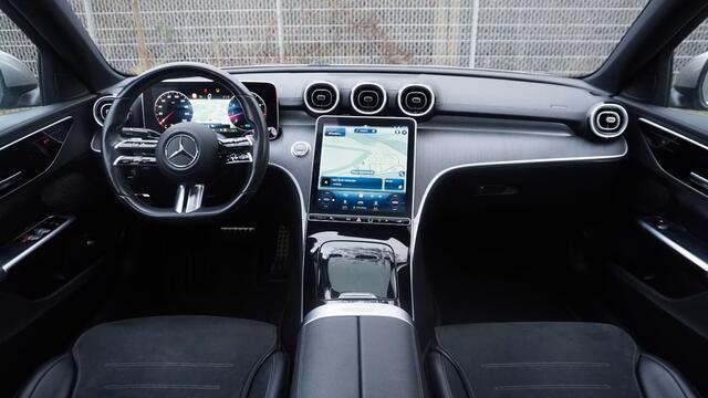 Mercedes-Benz C-KLASSE 200 AMG ** ADAPT. LED, PANORAMA, ALARM, WINTERPACK, 19-inch LMV, SPIEGEL-PACK ** 1e EIG - UNFALLFREI ** ** INFORMEER OOK NAAR ONZE AANTREKKELIJKE FINANCIAL-LEASE TARIEVEN **