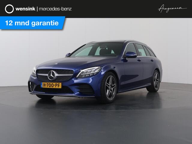 Mercedes-Benz C-KLASSE Estate 200 Business Solution AMG | Panoramadak | Widescreen | Stoelverwarming | Navigatie | High Performance koplampen |