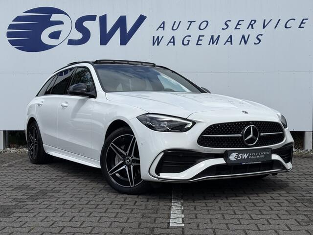 Mercedes-Benz C-KLASSE Estate 300 e AMG Line | Pano | Trekhaak | Distronic | Memory | 360* Camera