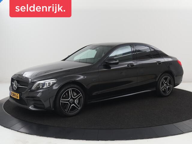 Mercedes-Benz C-KLASSE 300e Business Solution AMG Limited | SOH 82,2% | 360 Camera | Stoelverwarming | Leder/Alcantara | Carplay | Matrix LED | Navigatie | Cruise control | Park Assist | Sfeerverlichting | PHEV | Plug In