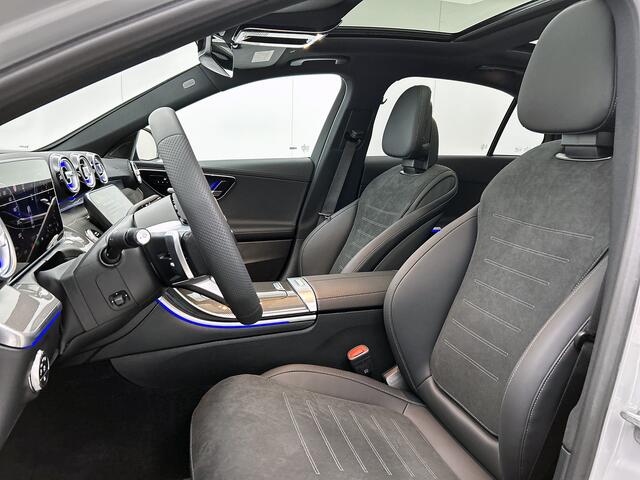 Mercedes-Benz C-KLASSE 300 e Business Solution AMG | Nightpakket | Comfortpakket Plus | Middenconsole metaalstructuur | Trekhaak | Panoramaschuifdak | 360° camera | Smartphone-integratie | Sfeerverlichting | Sierdelen metaalstructuur |