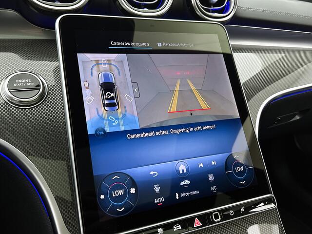 Mercedes-Benz C-KLASSE 300 e Business Solution AMG | Nightpakket | Comfortpakket Plus | Middenconsole metaalstructuur | Trekhaak | Panoramaschuifdak | 360° camera | Smartphone-integratie | Sfeerverlichting | Sierdelen metaalstructuur |