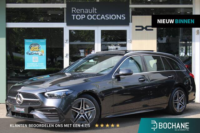 Mercedes-Benz C-KLASSE Estate 200 AMG Line Automaat | Dodehoek detectie | Achteruitrij Camera | Massage Stoelen | Trekhaak wegklapbaar 1800 KG trekgewicht