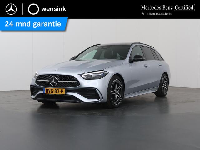 Mercedes-Benz C-KLASSE Estate 180 Business Solution AMG | Panoramadak | Night pakket | Memory stoelen | Keyless | Digital Light
