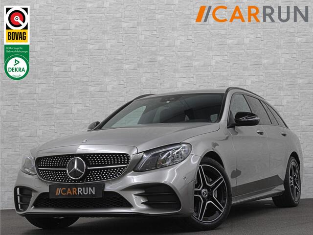 Mercedes-Benz C-KLASSE Estate 180 AMG-Line | Origineel NL | Multibeam-LED | Widescreen | Sfeerverlichting | Night-Pakket | Stoelverwarming | Achteruitrij-Camera | Carplay | Comand Navi | Dealer Onderhouden | Draadloos Laden |