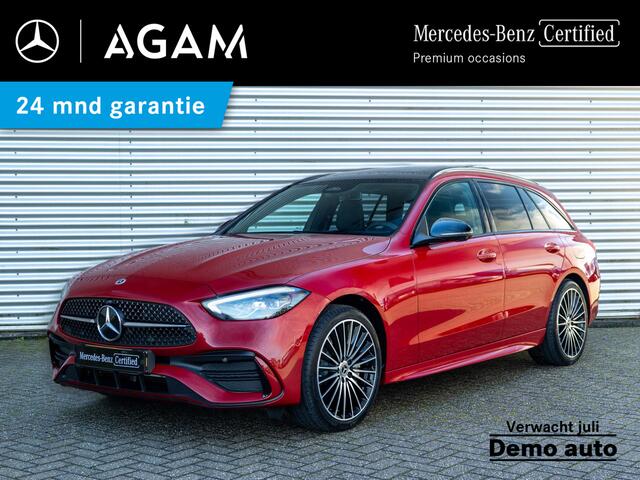 Mercedes-Benz C-KLASSE Estate 300 e Business Solution AMG Panorama dak | Trekhaak