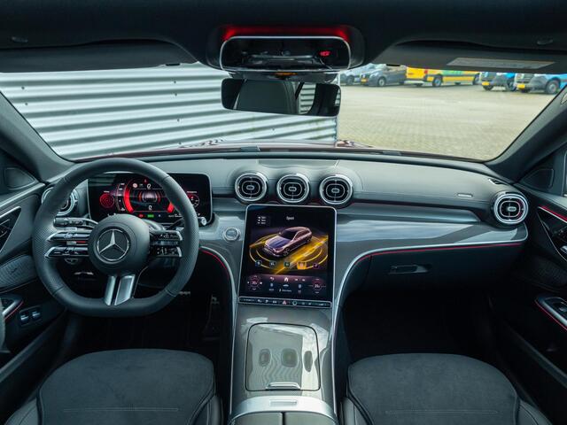 Mercedes-Benz C-KLASSE Estate 300 e Business Solution AMG Panorama dak | Trekhaak