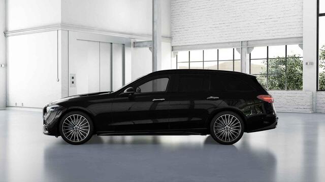 Mercedes-Benz C-KLASSE Estate 300e 140 Years Edition | Panoramaschuifdak | Trekhaak | Comfortpakket | 360 Camera | Digital light |