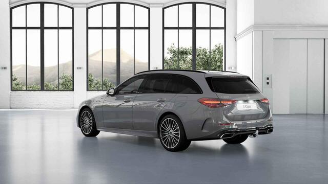 Mercedes-Benz C-KLASSE Estate 300e 140 Years Edition | Panoramaschuifdak | Trekhaak | Burmester | 360 Camera | Digital light | AMG-line |