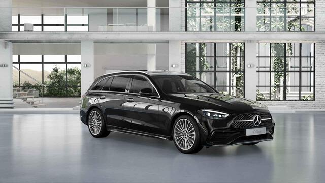 Mercedes-Benz C-KLASSE Estate 300e 140 Years Edition | Winterpakket | AMG-line Plus | Burmester | Head-Up | Stoelventilatie | Augmented Reality navigatie |