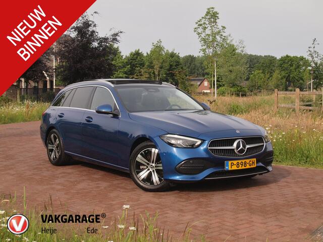 Mercedes-Benz C-KLASSE Estate 200 Launch Edition Luxury Line | Panoramadak | Burmester Audio | Camera | Sfeerverlichting | Apple Carplay |