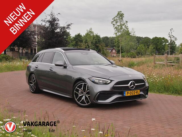 Mercedes-Benz C-KLASSE Estate 180 AMG Line | Panoramadak | Trekhaak | 360 Camera | Memory Stoelen | DIGITAL LIGHT |