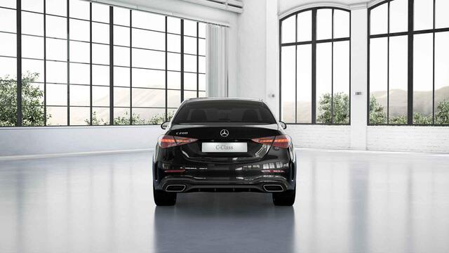 Mercedes-Benz C-KLASSE 200 Launch Edition AMG Line | Night | Panoramadak |19" lichtmetalen velgen | Digital Light | Memory |
