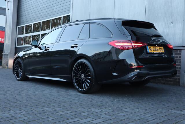 Mercedes-Benz C-KLASSE Estate 200 204 pk Launch Edition AMG Line / Pano-Dak/ Keyless/ Ambience/ Laser/ Org-NL/ Adapt.Cruise/ Stoel-Verw/ 19''LMV