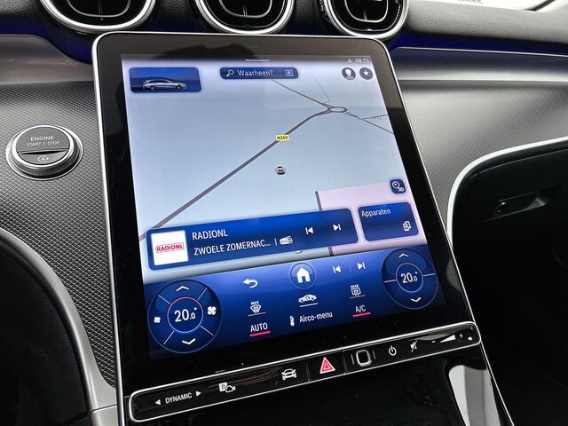 Mercedes-Benz C-KLASSE Estate 180 Luxury Line Parkeerpakket met achteruitrijcamera | Alarm | Stoelverwarming voor | Ledkoplampen | Sfeerverlichting. Inclusief 24 maanden MB Certified garantie voor Europa.