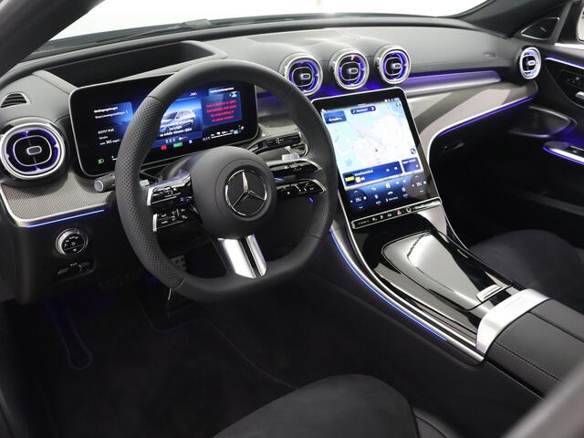 Mercedes-Benz C-KLASSE Estate 300 e Business Solution AMG | Night | Panoramadak | AMG Line Plus | Trekhaak | Head-up | Burmester |