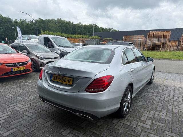 Mercedes-Benz C-KLASSE 180 Business Solution | 2E EIGENAAR | 12MND GARANTIE | AUTOMAAT | CRUISE | LED | CAMERA | STOELVERW. | NAVI |