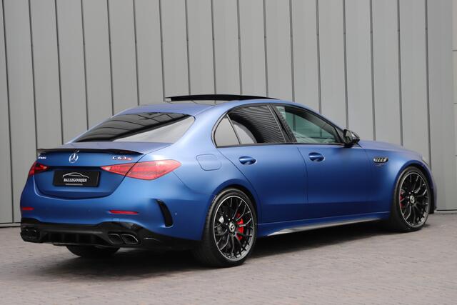 Mercedes-Benz C-KLASSE AMG 63 S E Performance | 680PK | Head-up | Schaalstoelen | Carbon | Burmester | Sfeerverlichting | Track-pace | Stoelkoeling | 2023.
