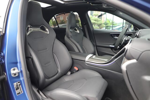 Mercedes-Benz C-KLASSE AMG 63 S E Performance | 680PK | Head-up | Schaalstoelen | Carbon | Burmester | Sfeerverlichting | Track-pace | Stoelkoeling | 2023.
